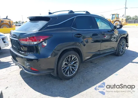 2020 Lexus Rx 450H F Sport Performance z USA, uszkodzony, nr VIN 2T2YGMDA9LC044416